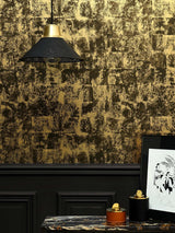 Scalamandre Patine Vieil Or Wallpaper