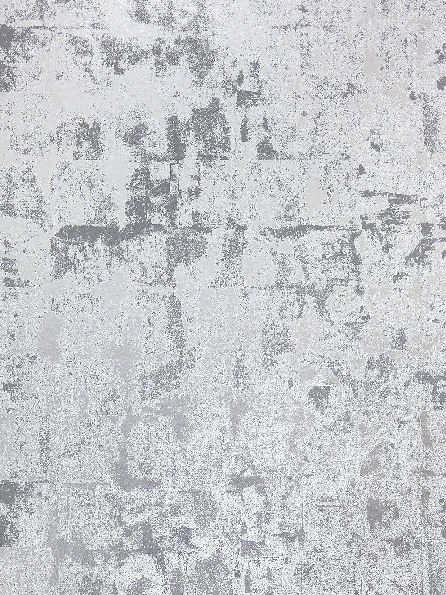 Scalamandre Patine Argent Wallpaper