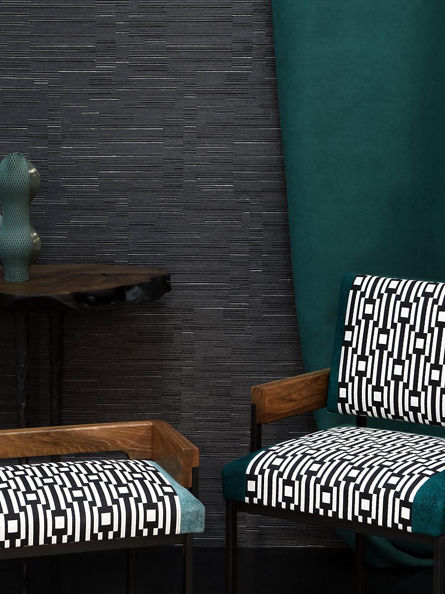 Scalamandre Rabane Gold Wallpaper