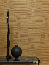 Scalamandre Rabane Charbon Wallpaper