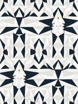 Scalamandre Email Graphite Wallpaper