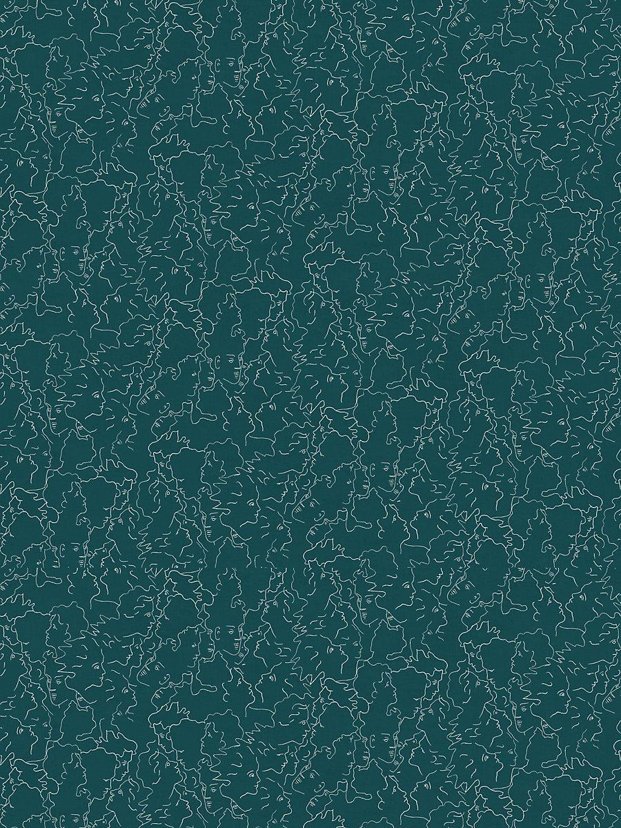 Scalamandre Ressemblance Canard Wallpaper