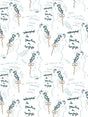 Scalamandre Ecriture Ciel Wallpaper