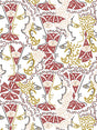 Scalamandre Union Terracotta Wallpaper