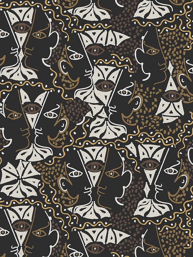 Scalamandre Union Mordore Wallpaper