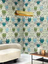 Scalamandre Cap D'Ail Taupe Wallpaper