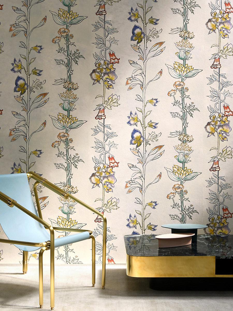 Scalamandre Milly La Foret Herbier Wallpaper