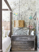 Scalamandre Arcadia Mural | 8 Panel Set Multicolor Wallpaper