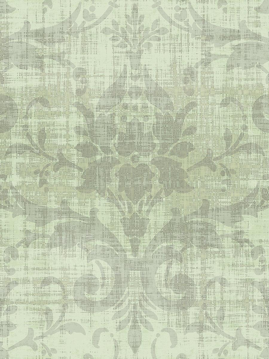 Scalamandre Ballroom Celadon Wallpaper