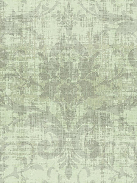 Scalamandre Ballroom Celadon Wallpaper