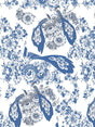 Scalamandre Bloemdecor White Wallpaper