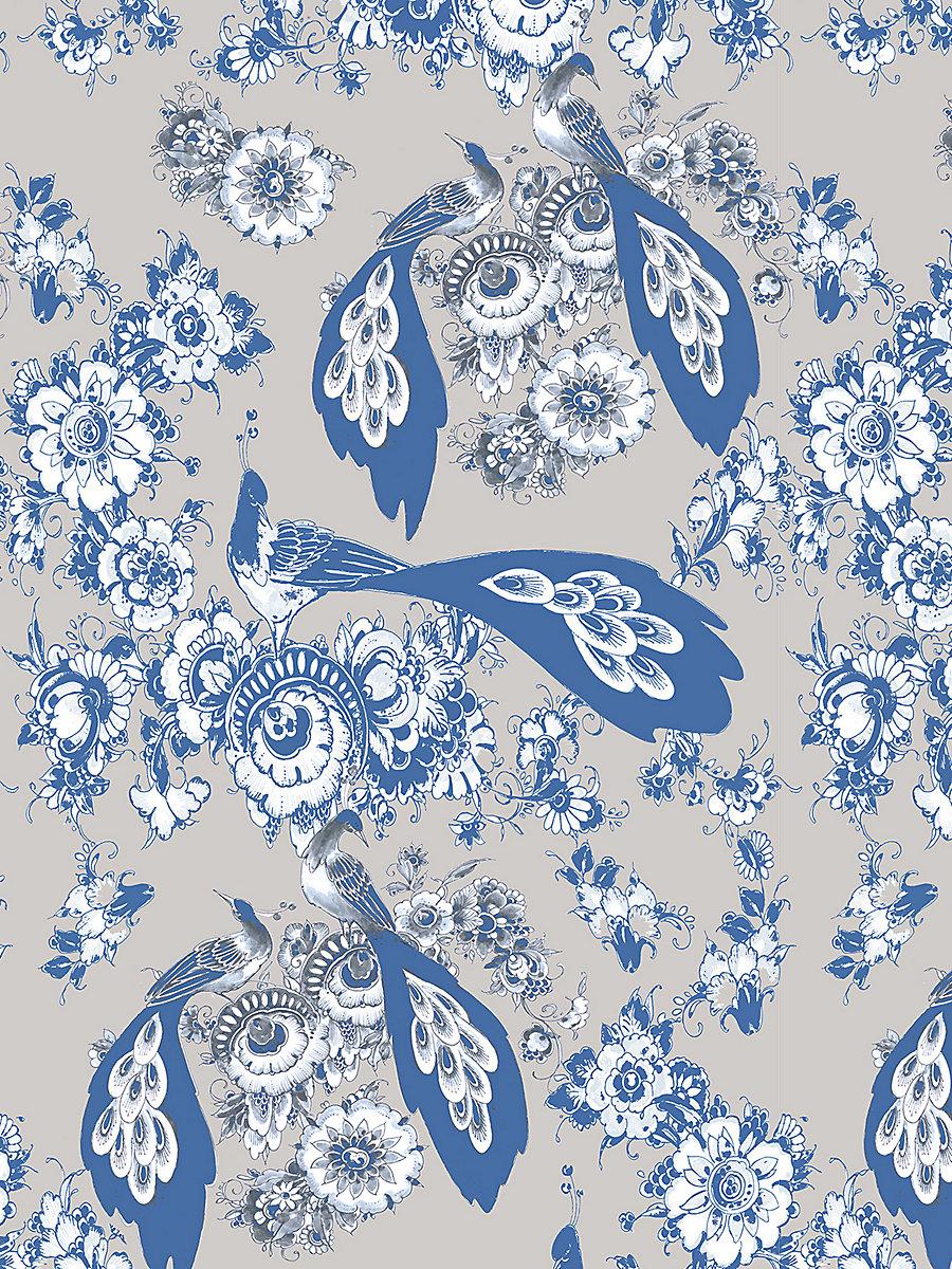 Scalamandre Bloemdecor Grain Wallpaper