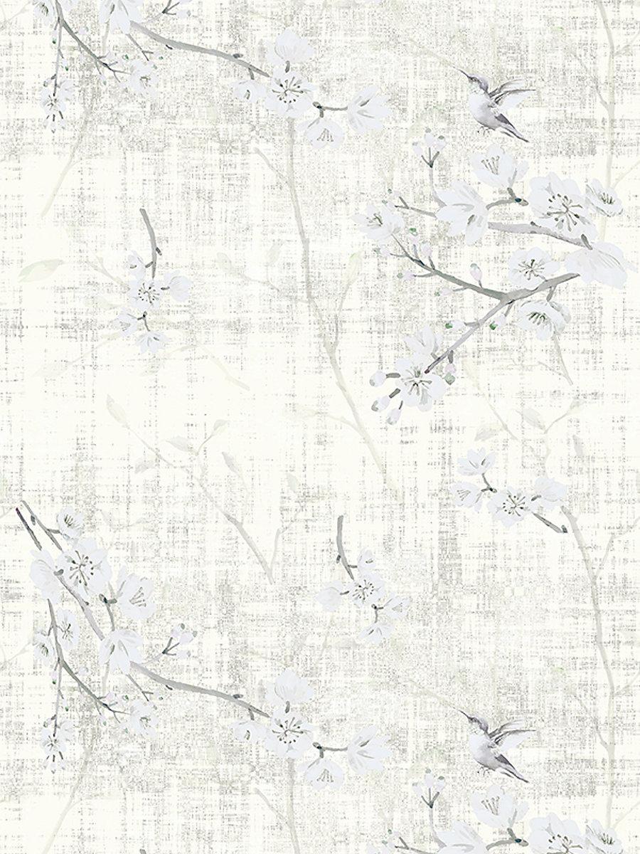 Scalamandre Blossom Fantasia Ivory Wallpaper