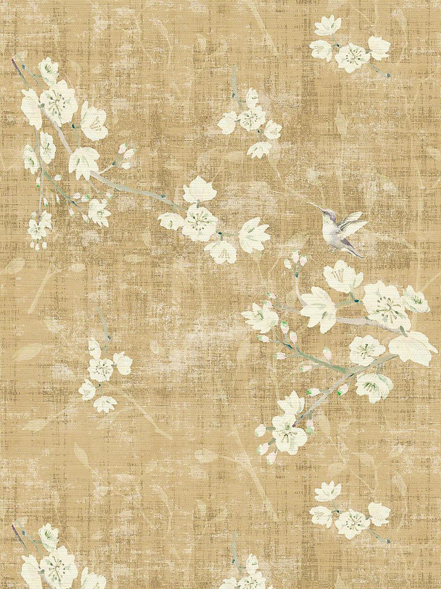 Scalamandre Blossom Fantasia Gold Wallpaper