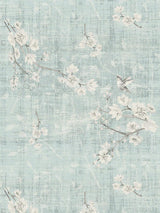 Scalamandre Blossom Fantasia Sky Wallpaper