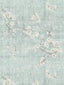 Scalamandre Blossom Fantasia Sky Wallpaper