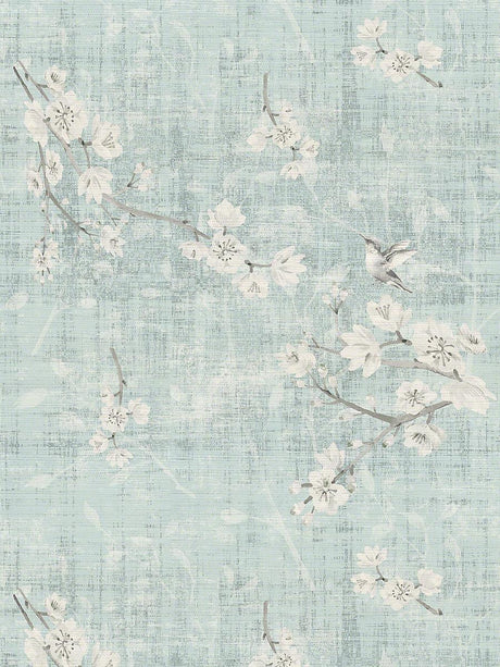 Scalamandre Blossom Fantasia Sky Wallpaper