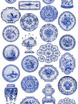 Scalamandre Collections Blue Wallpaper
