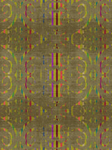 Scalamandre Dapper Chartreuse Wallpaper