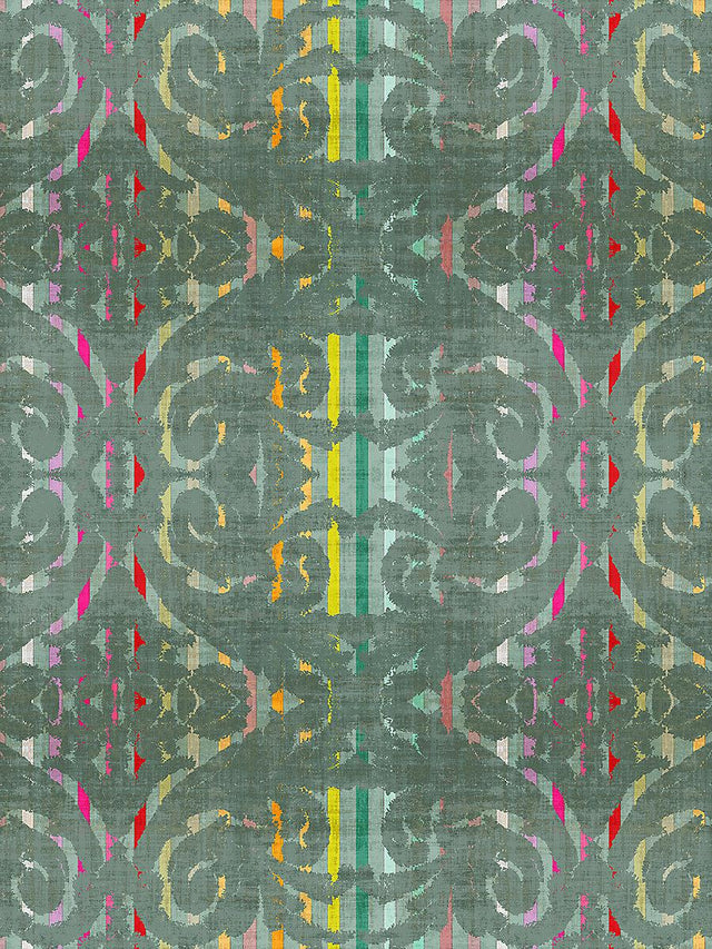 Scalamandre Dapper Sage Wallpaper