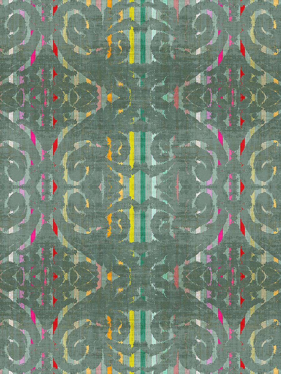 Scalamandre Dapper Sage Wallpaper