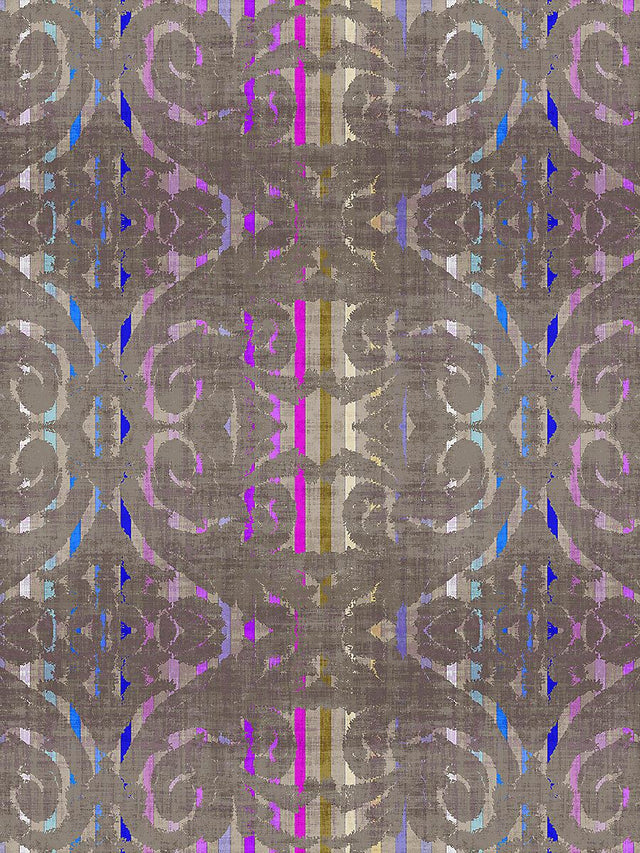 Scalamandre Dapper Taupe Wallpaper