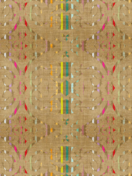 Scalamandre Dapper Gold Wallpaper