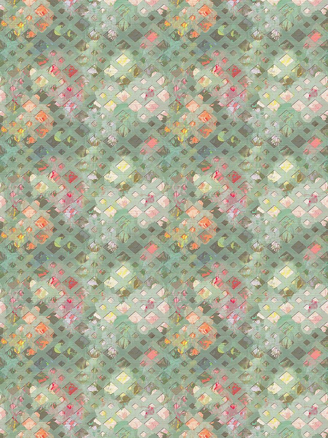Scalamandre Defosse Trellis Brandun Wallpaper