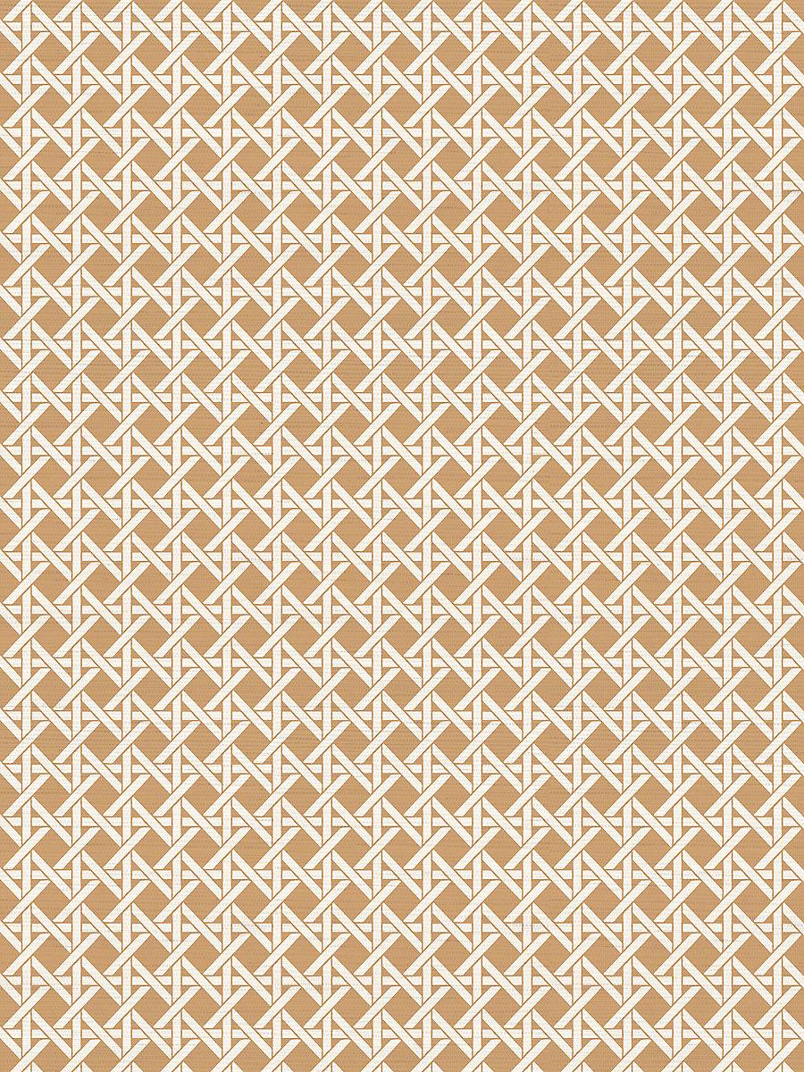 Scalamandre Devon Weave Caffe Wallpaper