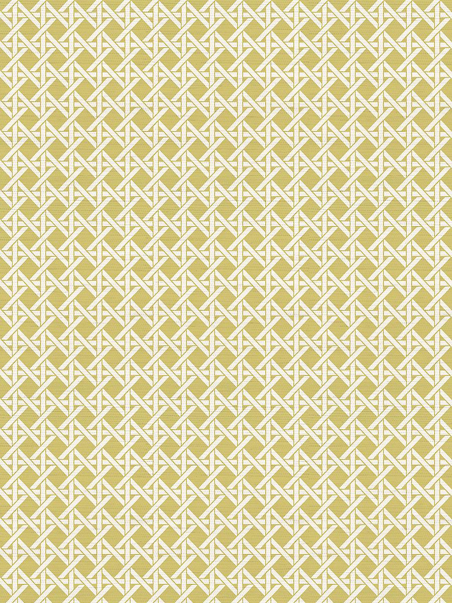 Scalamandre Devon Weave Citrus Wallpaper