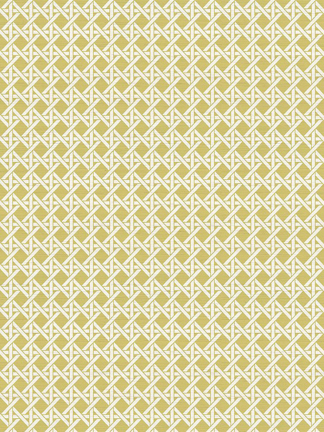Scalamandre Devon Weave Citrus Wallpaper