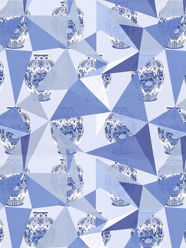 Scalamandre Elements Blue Wallpaper