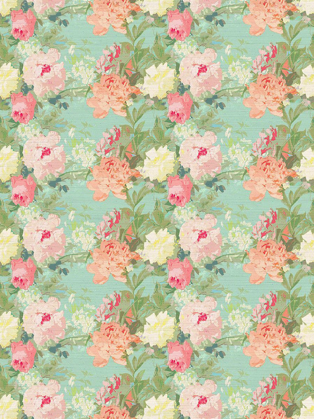 Scalamandre Les Fleurs Spring Wallpaper