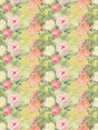 Scalamandre Les Fleurs Lemon Wallpaper