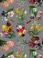 Scalamandre Flora & Fauna Gray Wallpaper