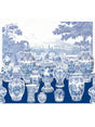 Scalamandre Garniture Scenic Blue - Left Panel Wallpaper