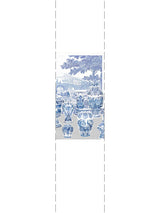 Scalamandre Garniture Scenic Neutral - Right Panel Wallpaper