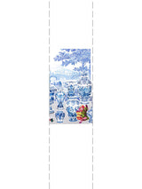 Scalamandre Garniture Scenic | Tulips Neutral - Right Panel Wallpaper