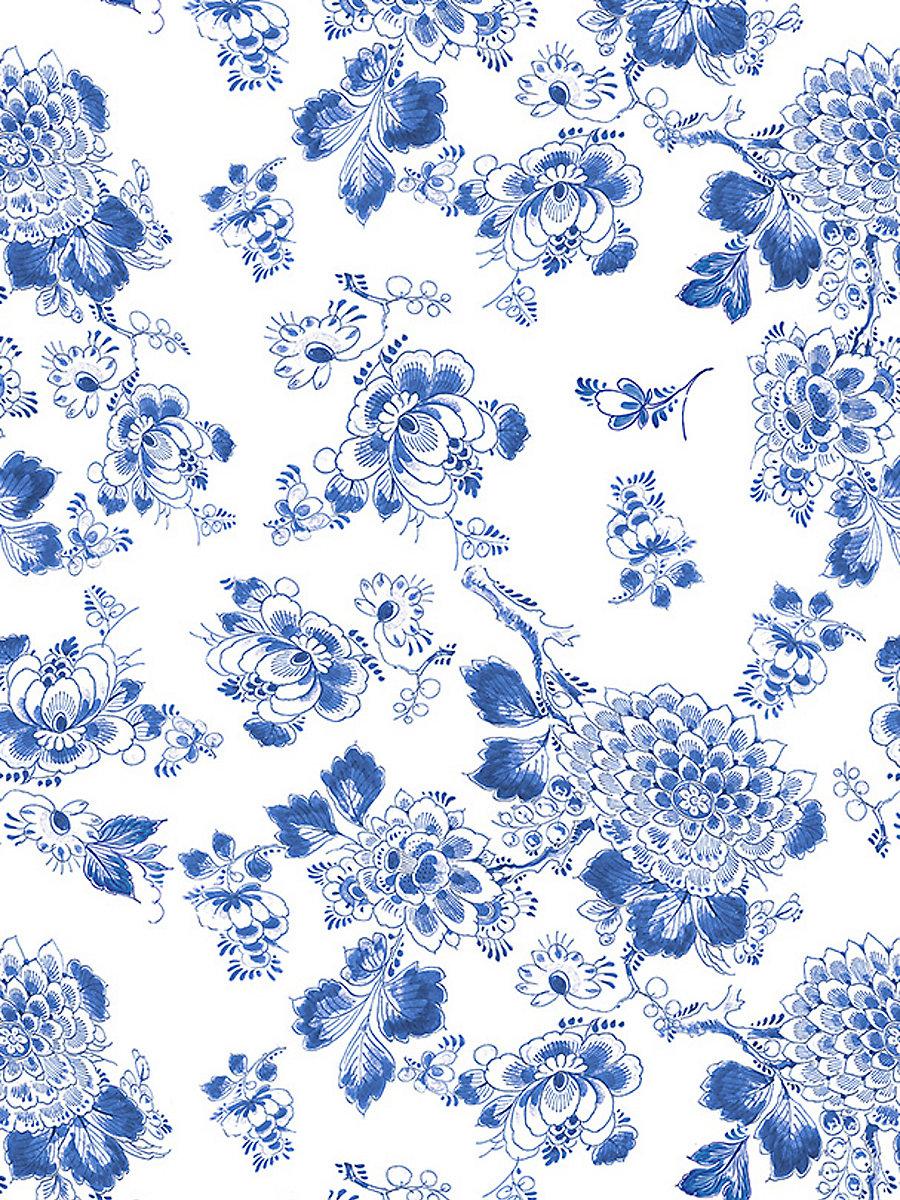 Scalamandre Heritage Blue Wallpaper