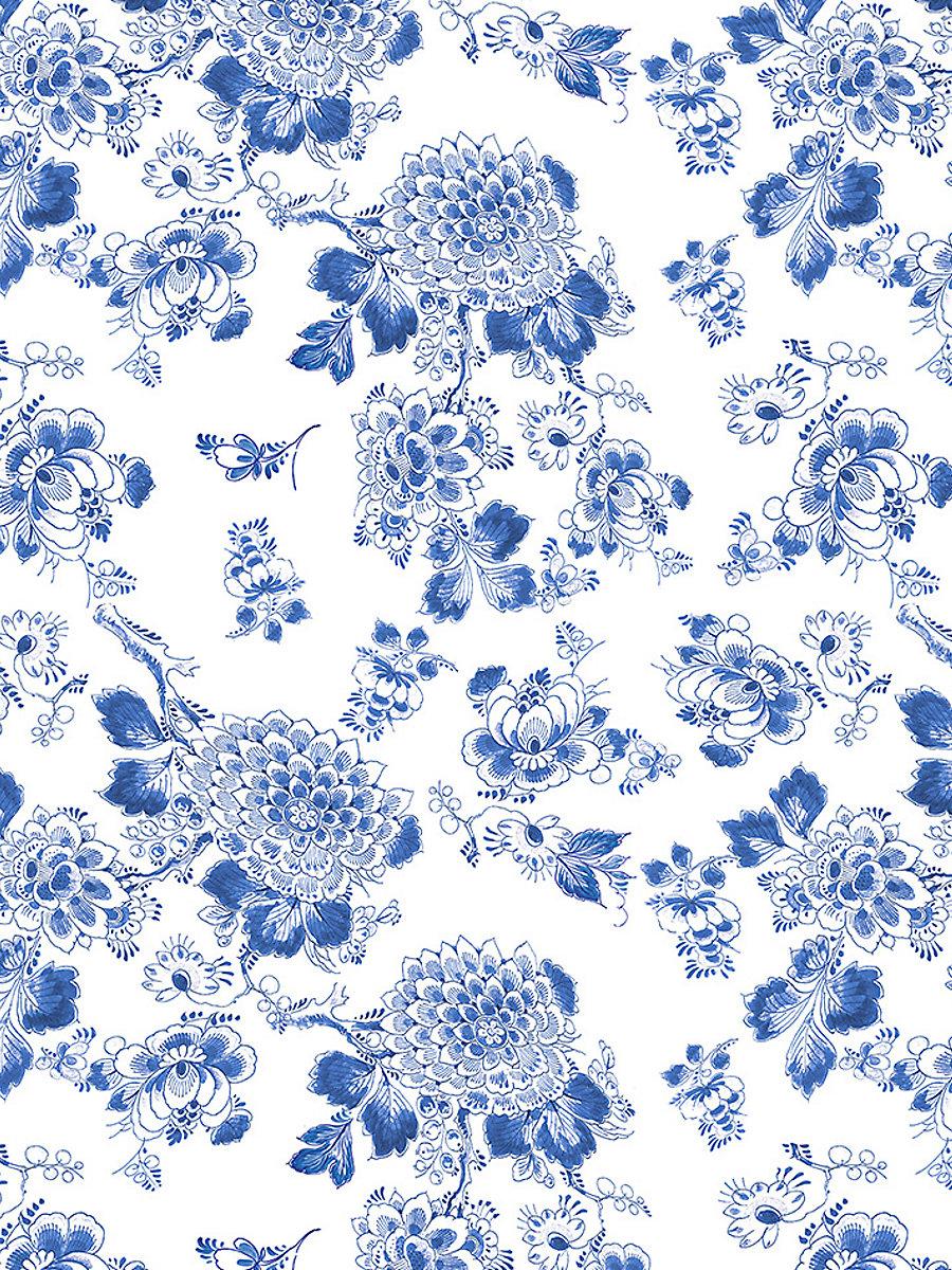 Scalamandre Heritage Blue Wallpaper