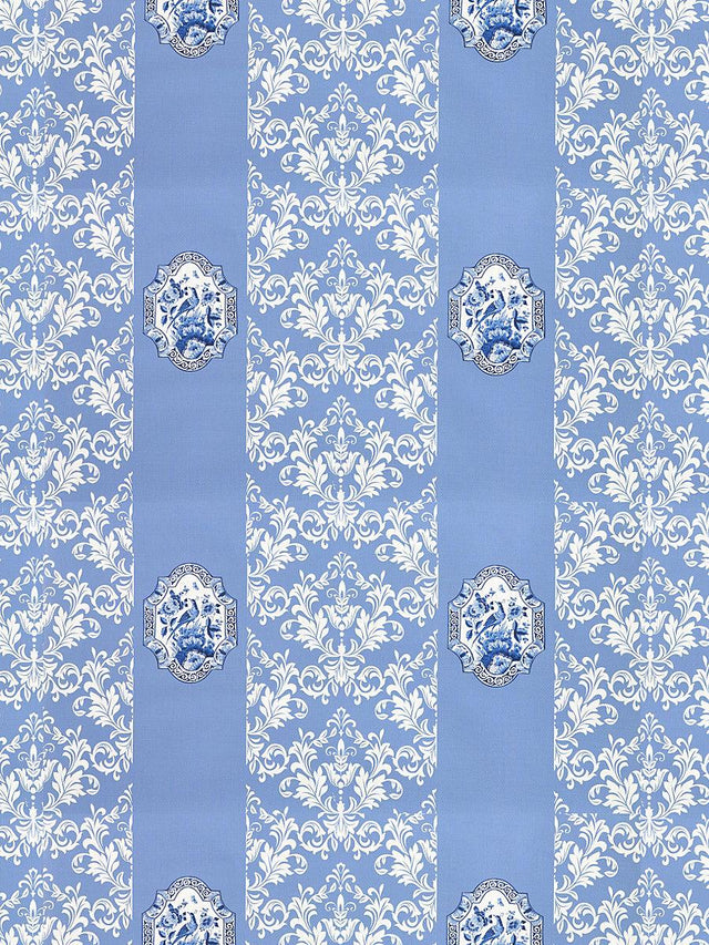 Scalamandre Imperial Blue Wallpaper