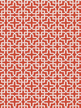 Scalamandre Infinity Mon Red Wallpaper