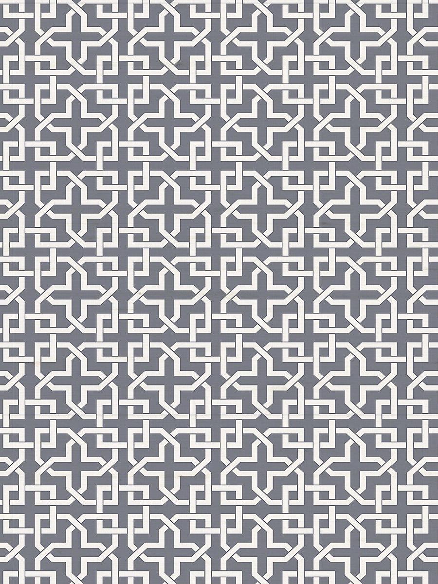 Scalamandre Infinity Mod Slate Wallpaper
