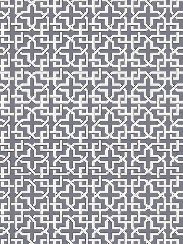 Scalamandre Infinity Mod Slate Wallpaper