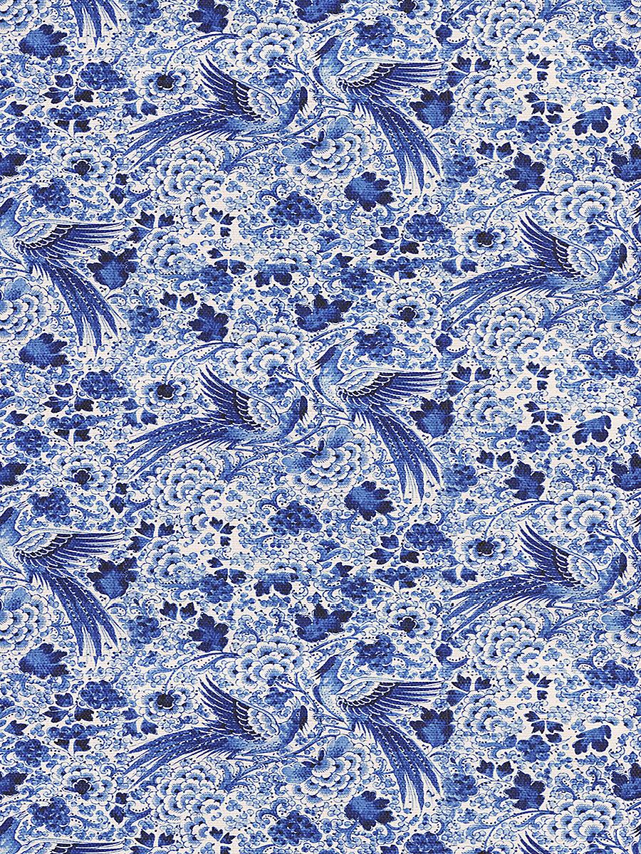 Scalamandre Inspiration Blue Wallpaper