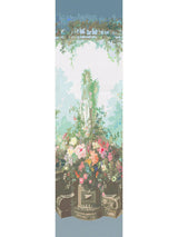 Scalamandre Jardin Defosse Dyptich Chantilly - Statue Panel Wallpaper