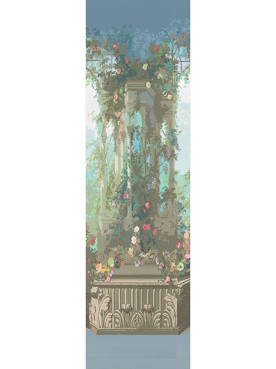Scalamandre Jardin Defosse Dyptich Chantilly - Pergola Panel Wallpaper