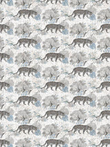 Scalamandre Leopard Walk Powder Wallpaper