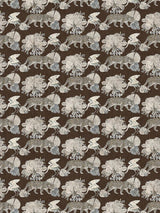 Scalamandre Leopard Walk Chocolate Wallpaper