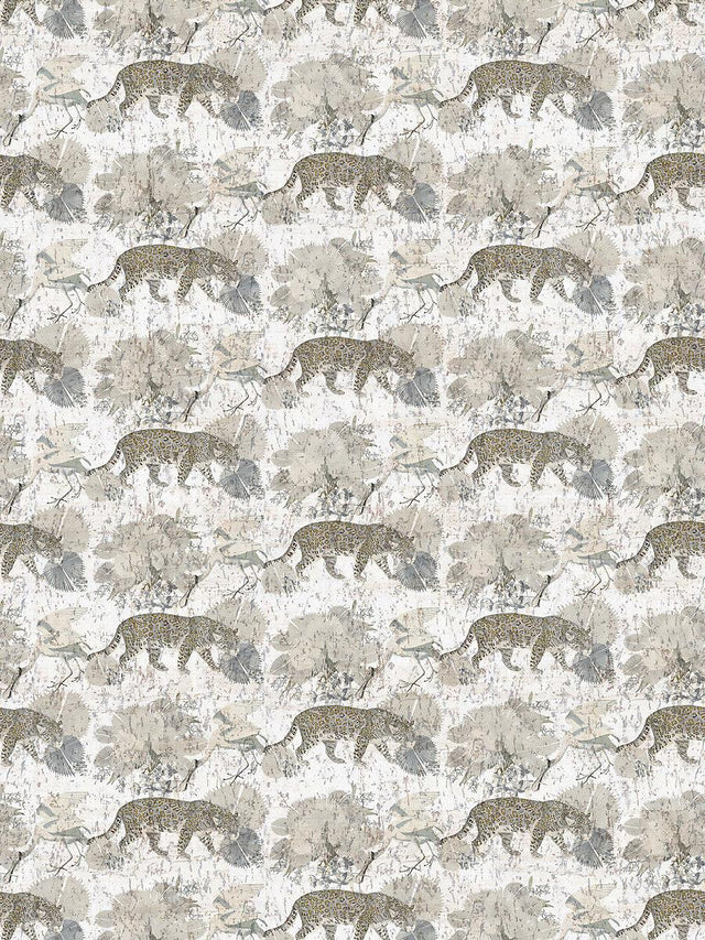 Scalamandre Leopard Walk Cameo Wallpaper
